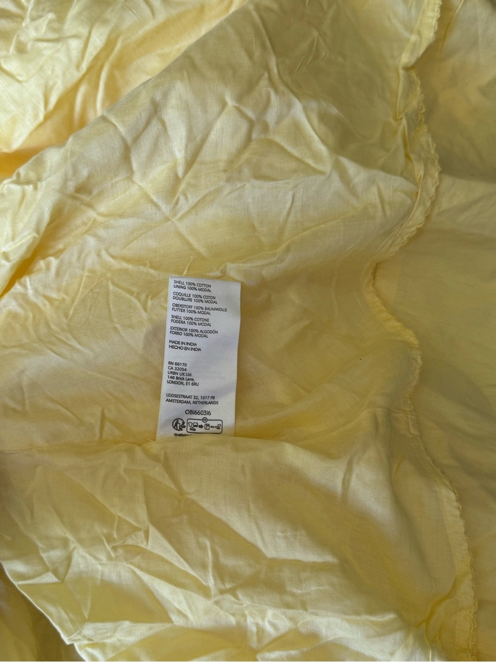 Anthropologie Tommie Cap Sleeve Smocked Front Zip Yellow Zip Midi Dress - Picture 12 of 12